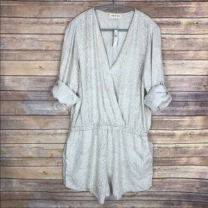 ANTHROPOLOGIE CLOTH & STONE Dahl Romper XL